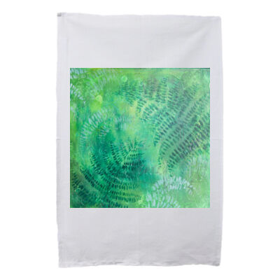 Green Ferns - Tea Towel Thumbnail