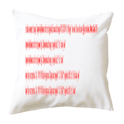 Pukeko illustrated multicolour - Cushion cover Thumbnail