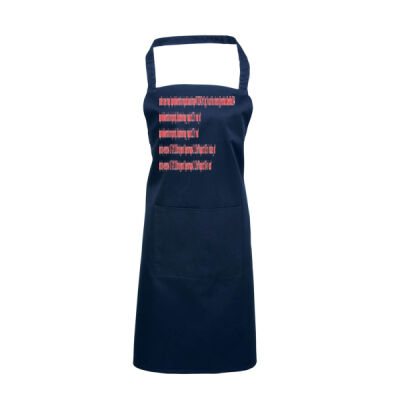 Pukeko illustrated multicolour - Apron Thumbnail