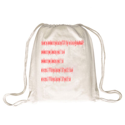 Pukeko illustrated multicolour - Drawstring Backpack Thumbnail